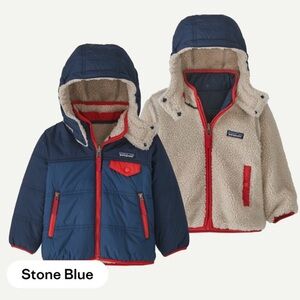 Patagonia Toddler Reversible Tribbles Jacket 3T